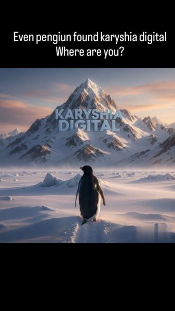 Lost? Even the penguin made it.

#karyshiadigital #penguin #mountains #digitalmarketing #viralvideos